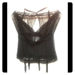 Intimate Top with Garter straps’